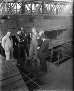 Bouw van marineschepen (zie 2405857) glasnegateif, Bestanddeelnr 902-4092