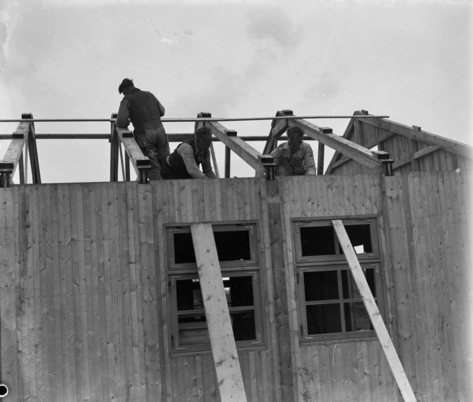 Bouw van noodwoningen bij Delft, Bestanddeelnr 900-8388