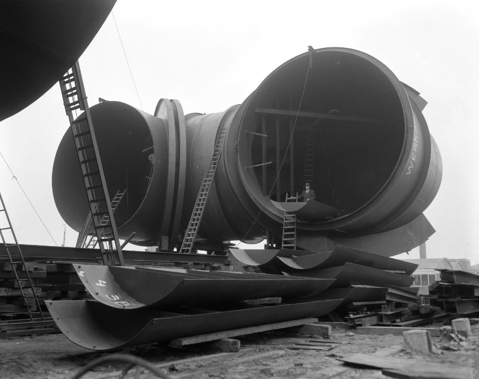 Bouw windtunnel Nationaal Luchtvaartlaboratorium Amsterdam, Bestanddeelnr 908-1554