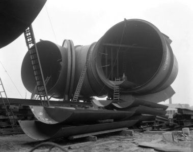 Bouw windtunnel Nationaal Luchtvaartlaboratorium Amsterdam, Bestanddeelnr 908-1554