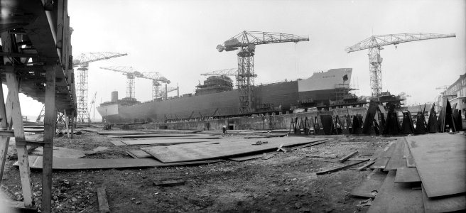 Bouw van het 32.800 metende enkelschroef motortankschip Naess Lion, Bestanddeelnr 909-0643