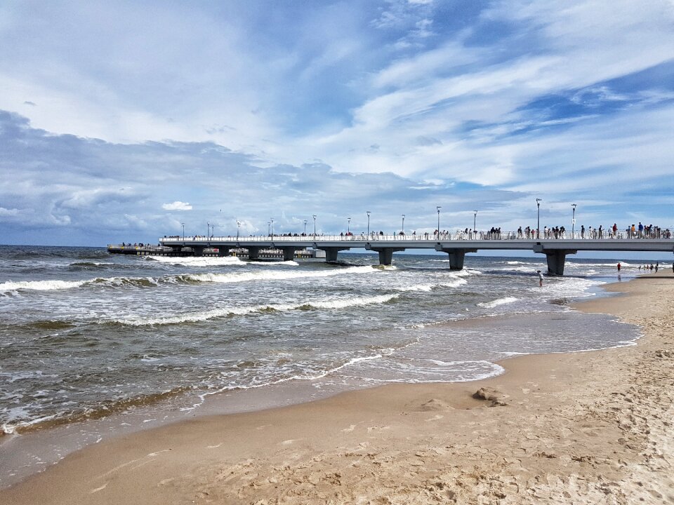 Poland the baltic sea wind