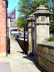 Boundary Wall To West Of Parish Church Of St Peter With South West Gateway
