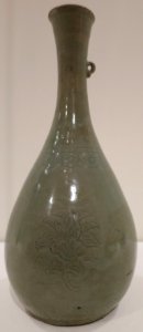 Bottle from Korea, Koryo, 12th century, Honolulu Museum of Art, 3991.1