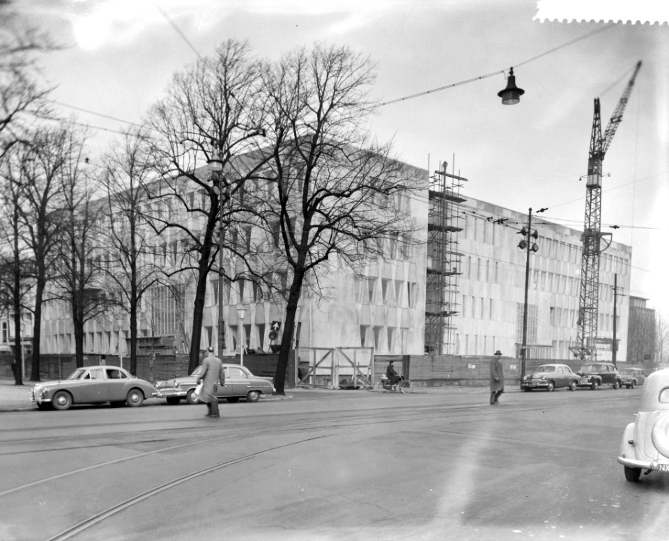Bouw van een nieuwe Amerikaanse ambassade in Den Haag, Bestanddeelnr 910-0740