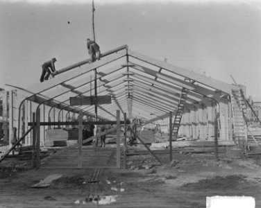Bouw van gebouw Gemeentelijke Belastingen aan Wibautstraat te Amterdam, Bestanddeelnr 903-6629