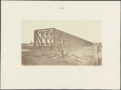 Bouw van de spoorbrug, Bestanddeelnr 648