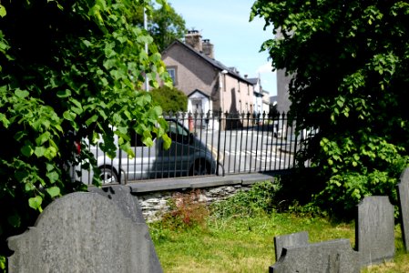 Boundary Walls and Railings to The E. Part of The Churchyard to The Parish Church of St.Peter,Heol P 2 photo