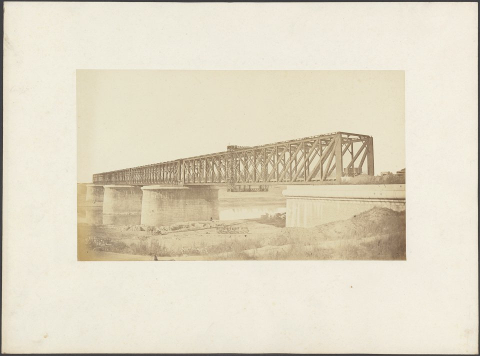 Bouw van een spoorbrug, Bestanddeelnr 442