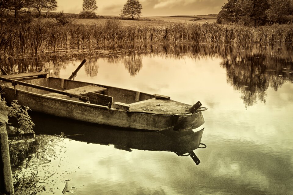 Water landscape silent