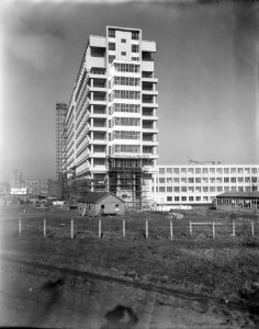 Bouw van het Dijkzigtziekenhuis in Rotterdam, Bestanddeelnr 909-2873