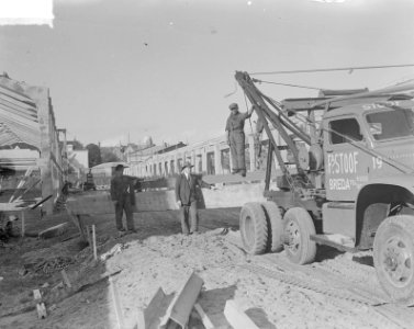 Bouw van gebouw Gemeentelijke Belastingen aan Wibautstraat te Amterdam, Bestanddeelnr 903-6632