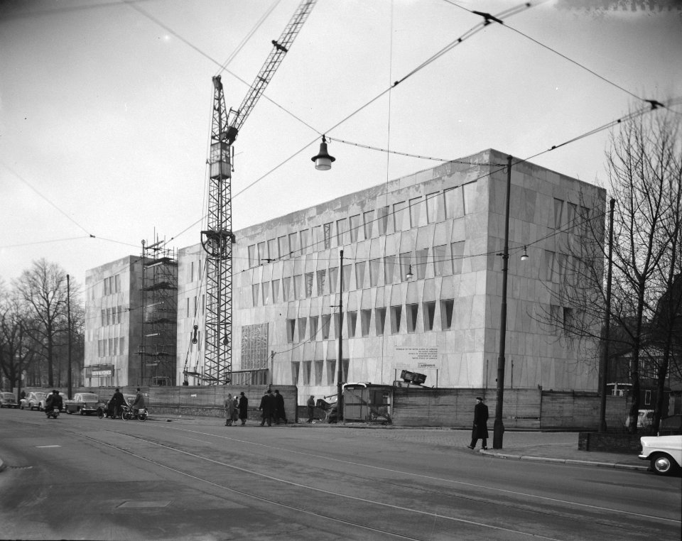 Bouw van een nieuwe Amerikaanse ambassade in Den Haag, Bestanddeelnr 910-0739