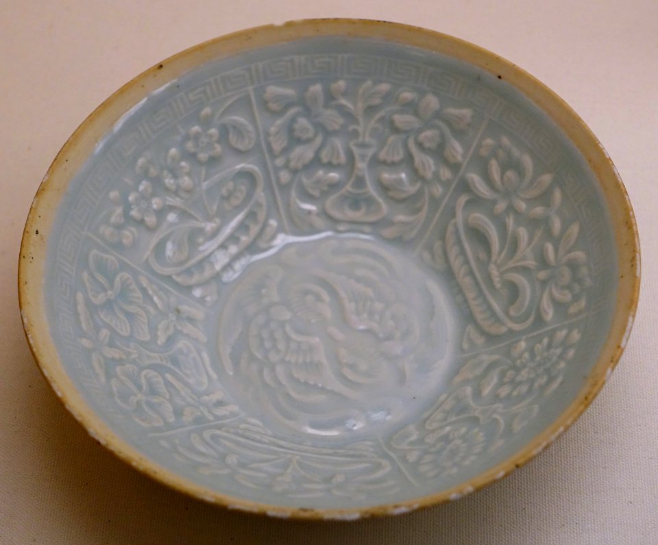Bowl, China, Jingdezhen kilns, Jiangxi province, Southern Song dynasty, 13th century AD, qingbai-glazed stoneware - Ethnological Museum, Berlin - DSC01992