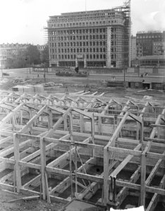 Bouw van gebouw Gemeentelijke Belastingen aan Wibautstraat te Amterdam, Bestanddeelnr 903-6628