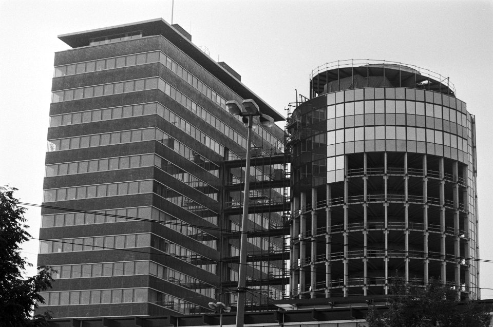 Bouw van de toren van de Nederlandse Bank te Amsterdam, Bestanddeelnr 934-4915