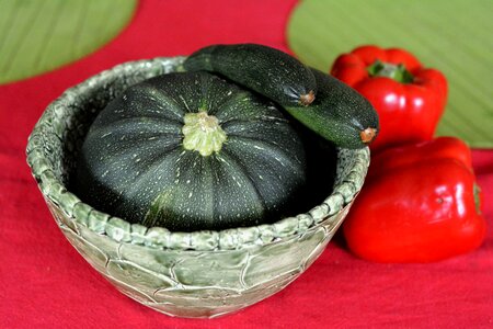 Vegetables eating food