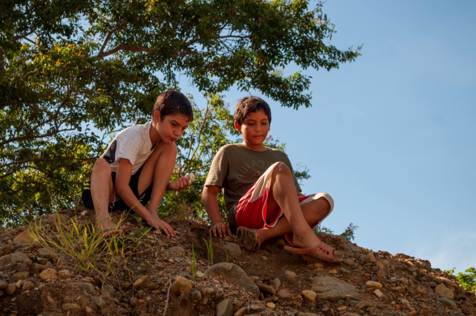 Boys in the river of Venezuela 2