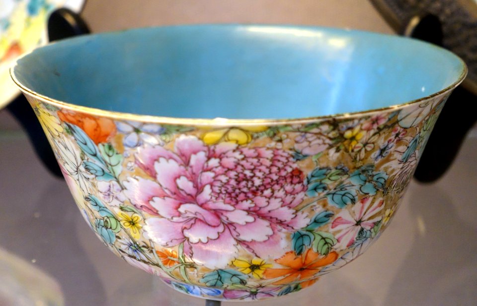 Bowl, China, 18th century AD, porcelain - Museum of Vietnamese History - Ho Chi Minh City - DSC06229