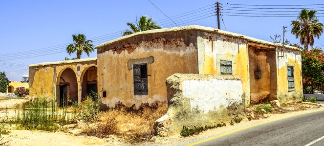 Weathered architecture traditional