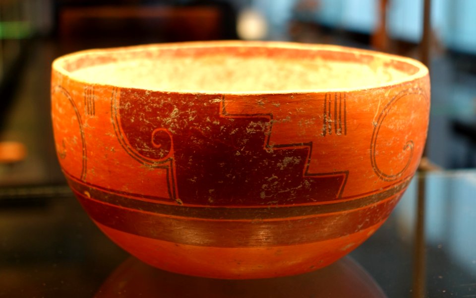 Bowl - East Mexico cultures - Ethnological Museum, Berlin - DSC00870