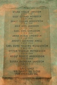 Brännkyrka kyrka minnestavla