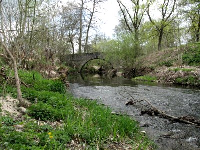 Brücke zur Mettelmühle von Obersontheim