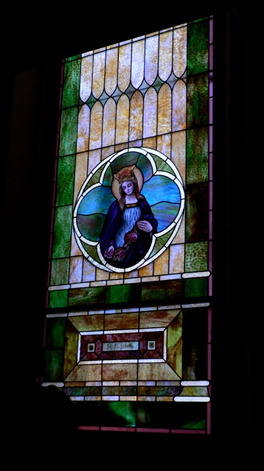 Bow Valley SS Peter-Paul window St. Eliazabeth of Hungary