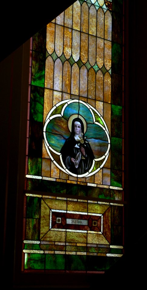 Bow Valley SS Peter-Paul window St. Clare