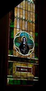 Bow Valley SS Peter-Paul window St. Clare