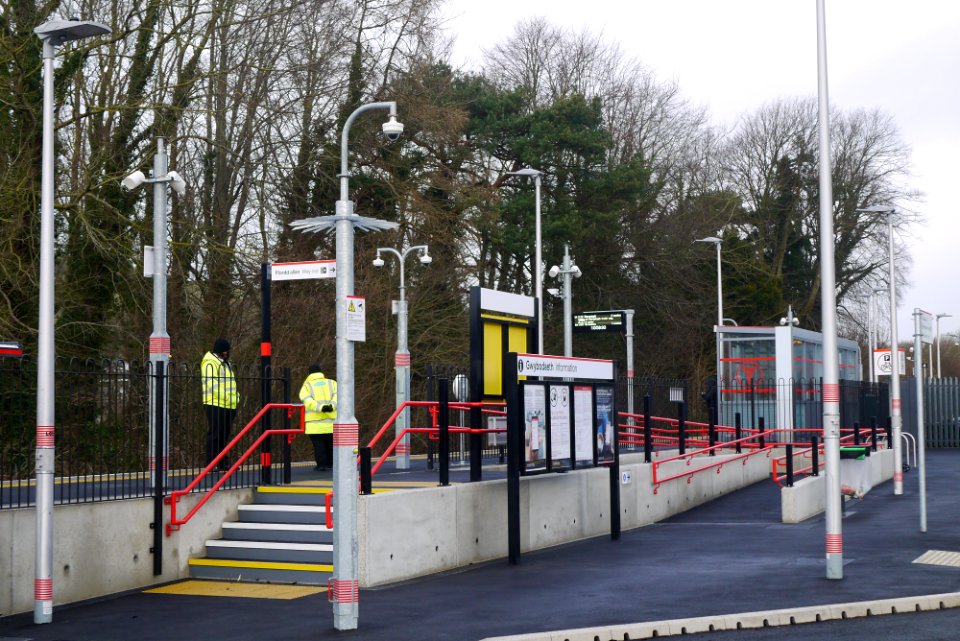 Bow Street Station - First Day of Service 2