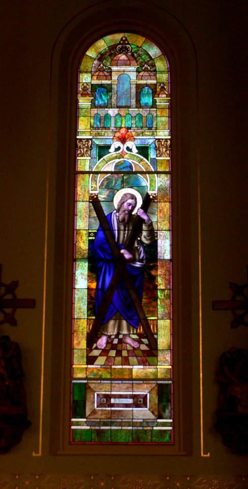 Bow Valley SS Peter-Paul window St. Andrew