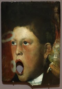 Boy Smoking by Joseph Decker