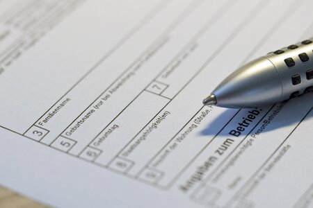 Form bureaucracy writing implement