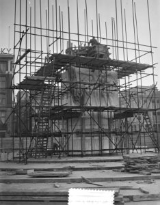 Bouw Nationaal Monument op de Dam te Amsterdam, Bestanddeelnr 907-4168