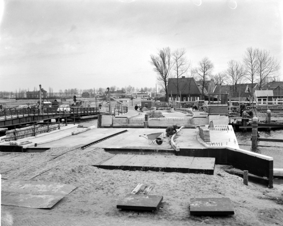 Bouw van brug over Ringvaart, Bestanddeelnr 913-3901