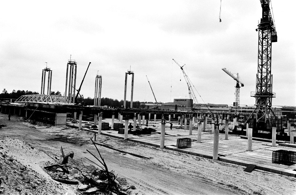 Bouw uitbreiding RAI complex in Amsterdam, Bestanddeelnr 930-8201