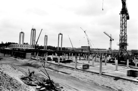 Bouw uitbreiding RAI complex in Amsterdam, Bestanddeelnr 930-8201