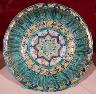 Bowl with eight-pointed star, Morocco, Newark Museum