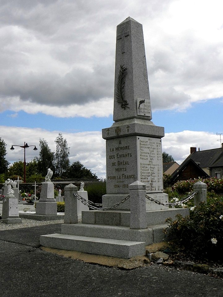 Bréal-sous-Vitré (35) Monument aux morts