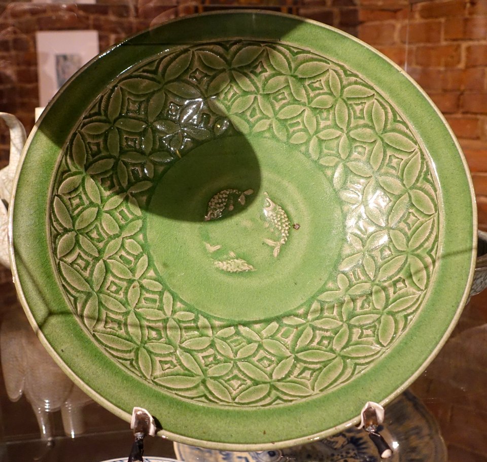 Bowl with three fish, China, Song dynasty, 960-1270 AD, porcelain - Kulenovic Collection - Karlskrona, Sweden - DSC08449