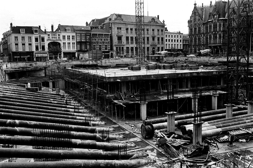 Bouw parkeergarage Plein te Den Haag, Bestanddeelnr 930-8818