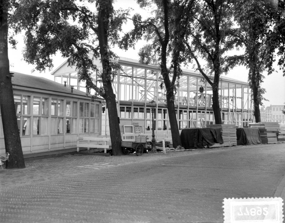 Bouw kantoor tunnelbouw IJ, Bestanddeelnr 907-7892