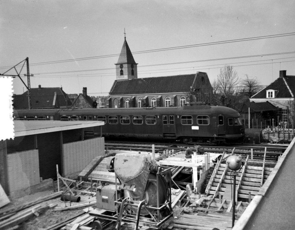 Bouw station te Sloterdijk, Bestanddeelnr 907-6736