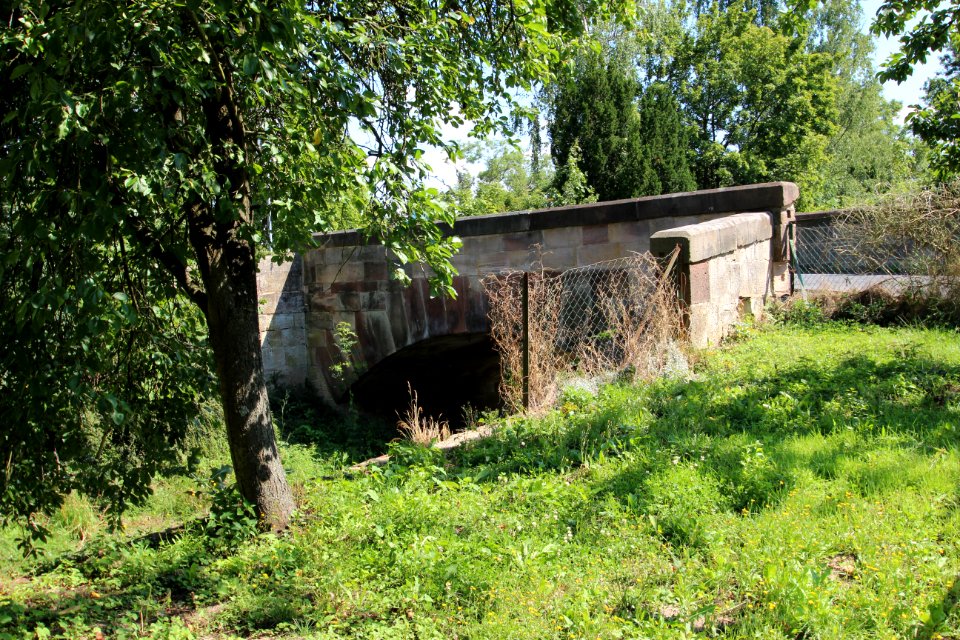 Brücke über die Bauna, Altenbaunaer Straße in Baunatal