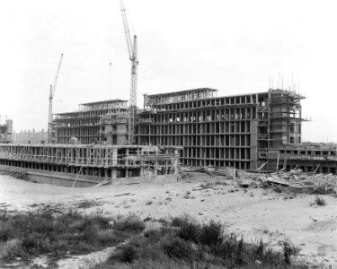 Bouw Rode Kruis Ziekenhuis in Den Haag, Bestanddeelnr 908-9760