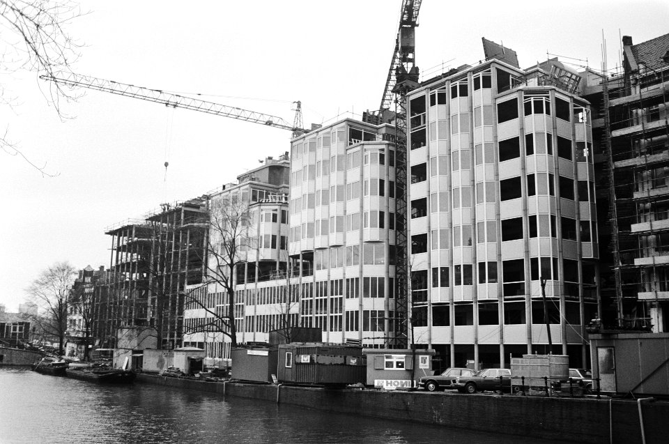 Bouw van de Faculteit der Letteren aan het Singel in Amsterdam, Bestanddeelnr 932-4502