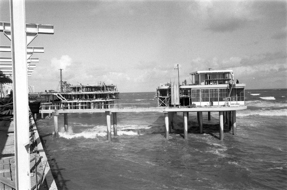 Bouw van de pier te Scheveningen, Bestanddeelnr 912-2750