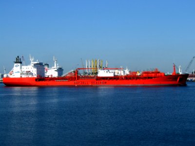 Bow Cedar - IMO 9087013 at the Calland canal, Port of Rotterdam, Holland 10-Sep-2006