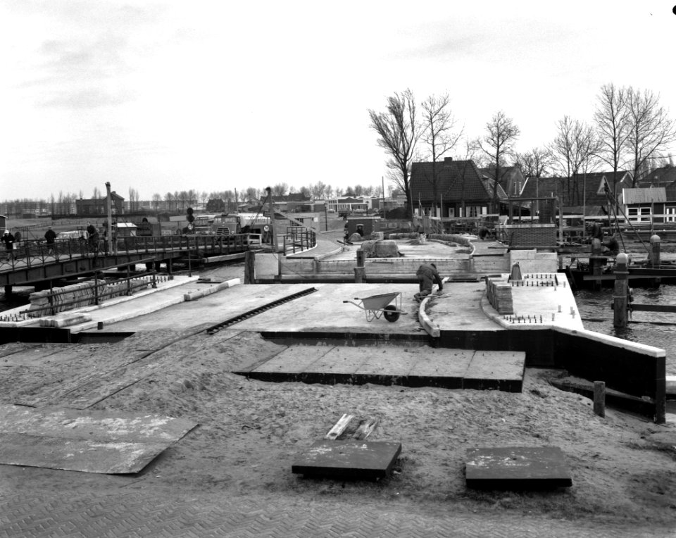 Bouw van brug over Ringvaart, Bestanddeelnr 913-3902
